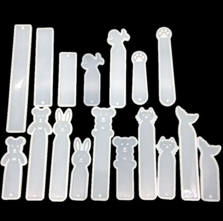 1 шт., силиконовая форма для украшений в виде кролика, Дельфина, кошки, медведя