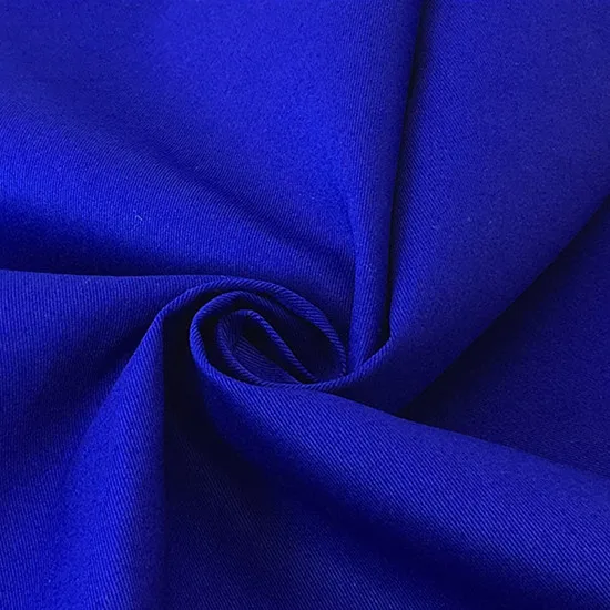 CVC Cotton / Polyester  60 / 40  Fabric Twill Regular Finish  Clothes Fabric