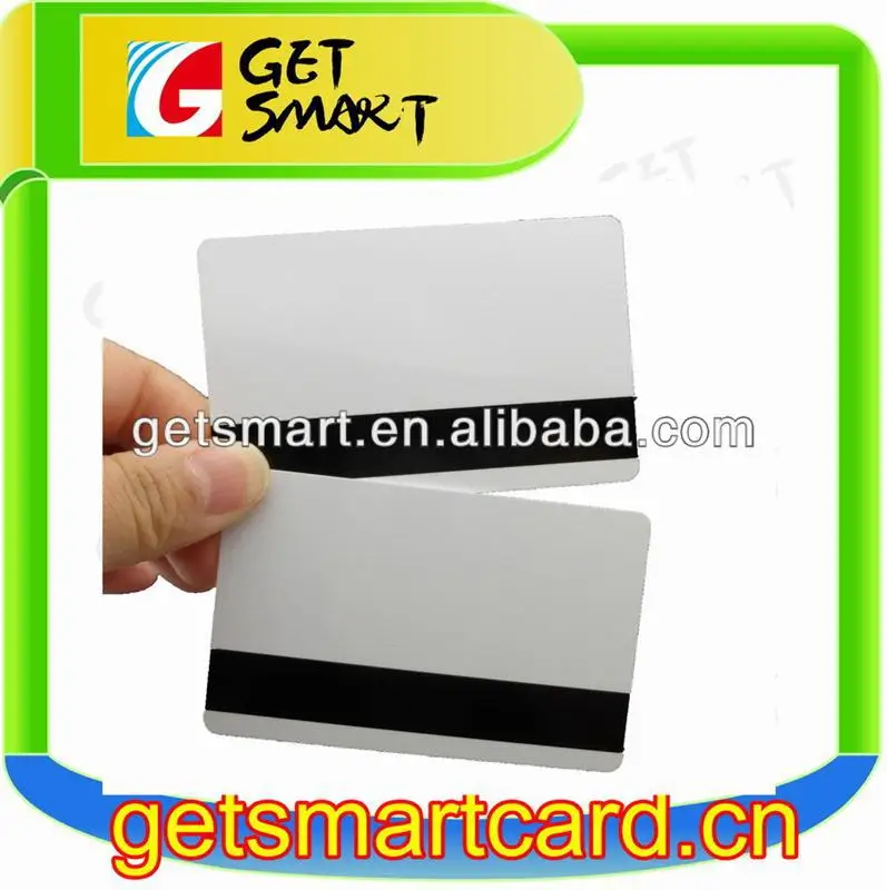 Iso15693 Plain White ICODE SLI RFID Card with Magnetic Stripe
