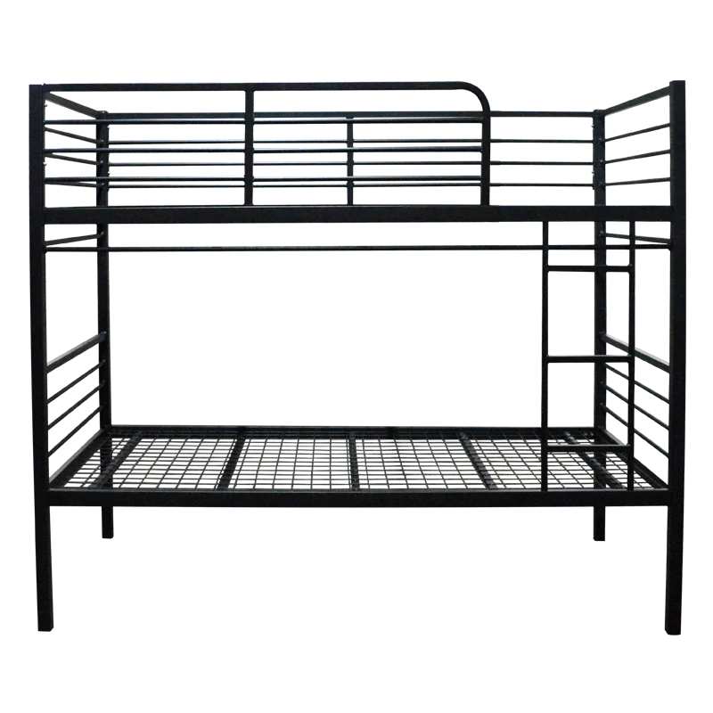 Cheap Price Dormitory Home Use Metal Steel Strong Bunk Bed with Mattress