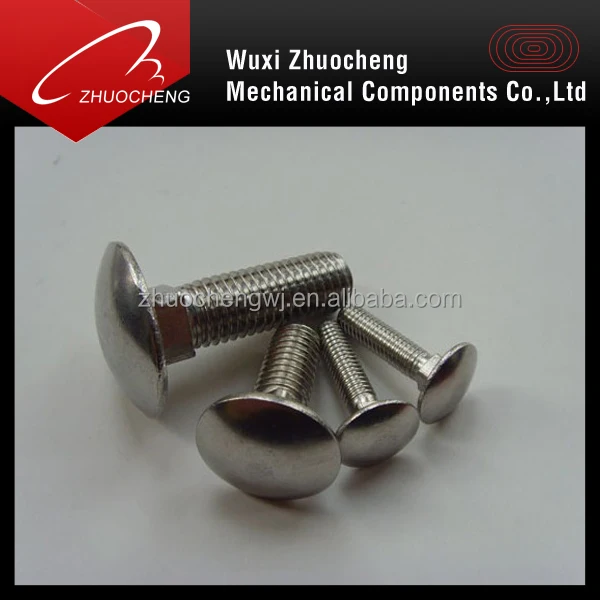 Болт с квадратной горловиной