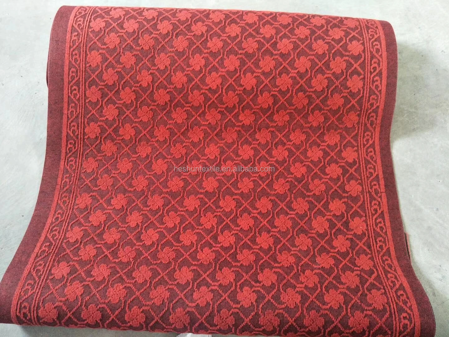 Needle Punch Carpet with Double Jacquard