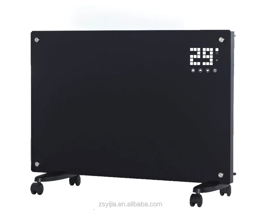 Wall Mounted Glass Panel wall mounted electric convection Heater room