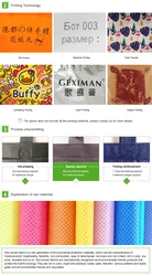 Wholesale custom logo print reusable promotional gift bag pp pet rpet pla non woven fabric shopping tote bag with side gusset