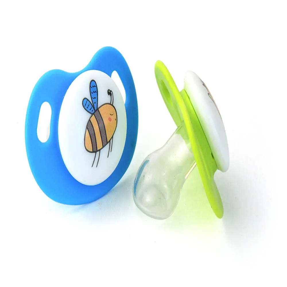 Manufactu Zodae Infant Pacifier Ultra PP + Soft Silicone Customized BPA Free Nipple 100% Natural Silicone Manual Arc Type