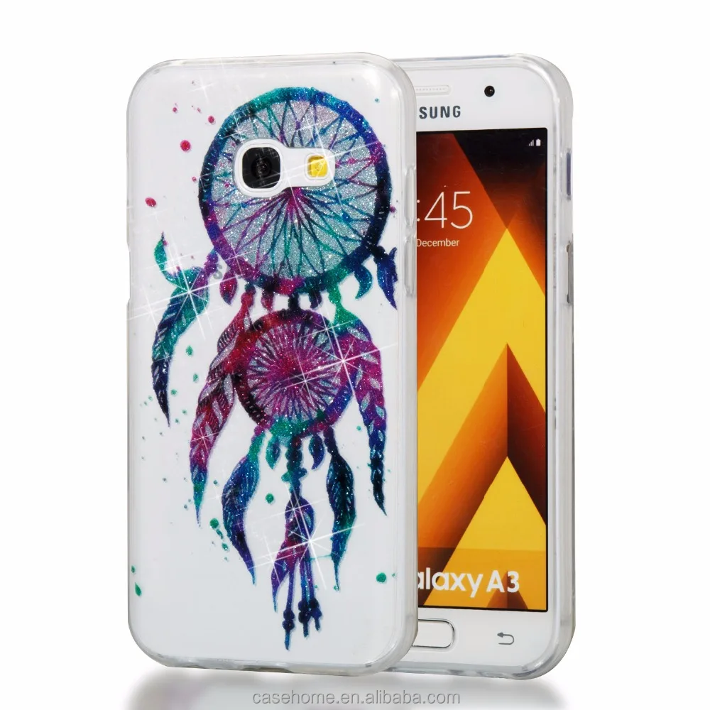 IMD transparent phone case for samsung A3 2017