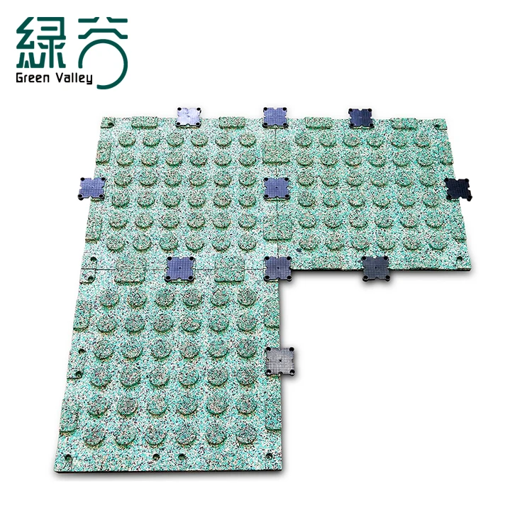 Safety Recycled Gym Tiles Heavy Duty Area Shock Absorbing Rubber Flooring Plastic Interlocking Mats/ Rubber Tiles