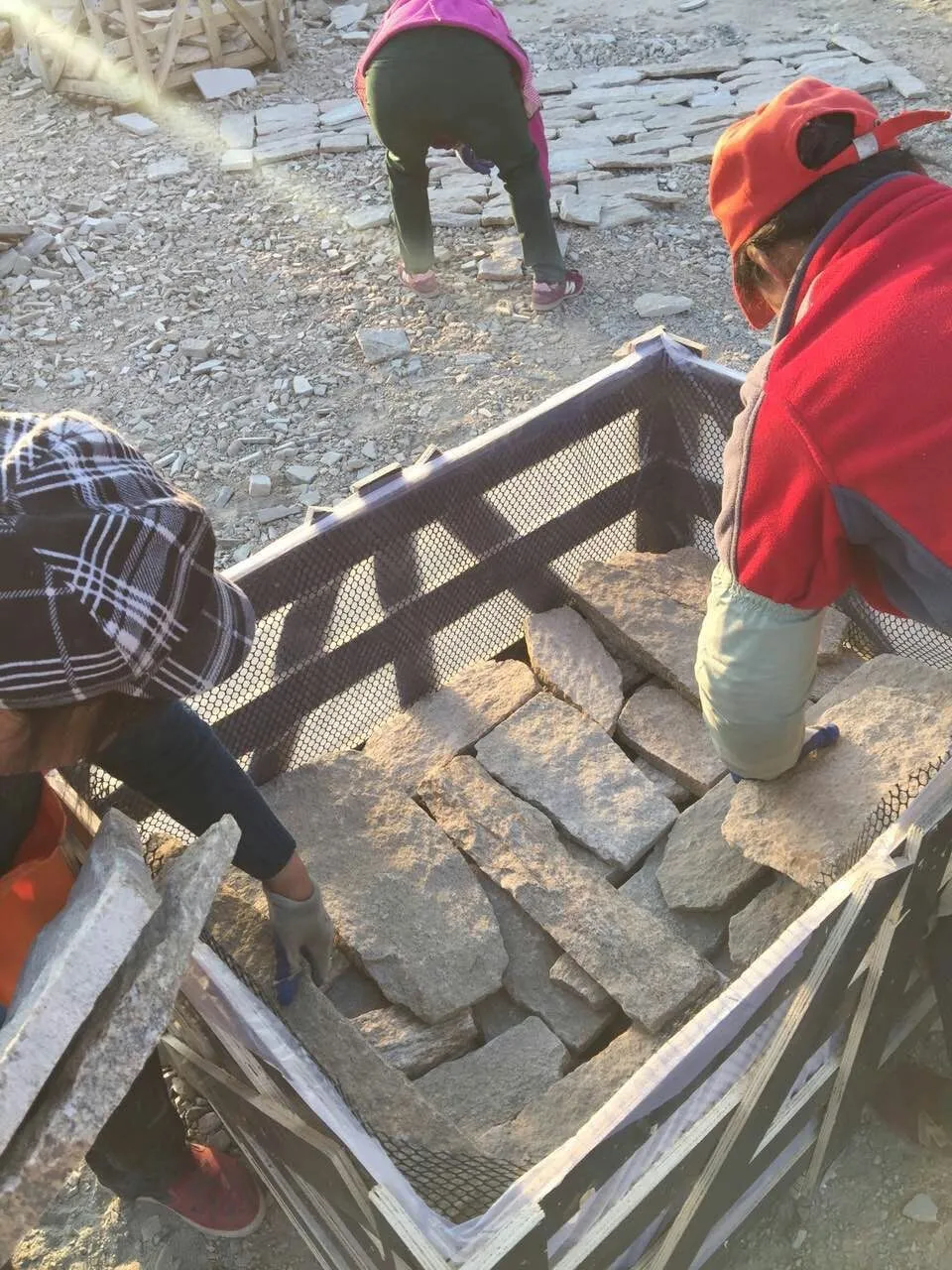 
Natural Beige Sandstone Wall Brick Stone veneers wall cladding stone WSV36 