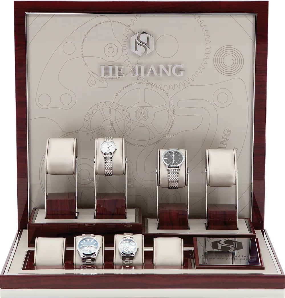 OEM/ODM Wood Watch Display Custom Wrist Watch Display Stands Luxury Watch Stand