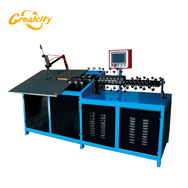 High speed output 2d CNC iron wire forming machine price/stainless steel wire bending machine