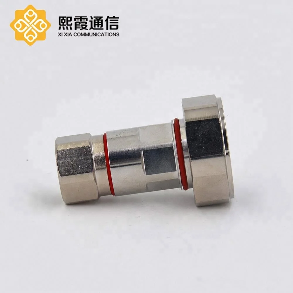 7 16 DIN cable connector for feeder cable 1/2' Flexible cable circular connector