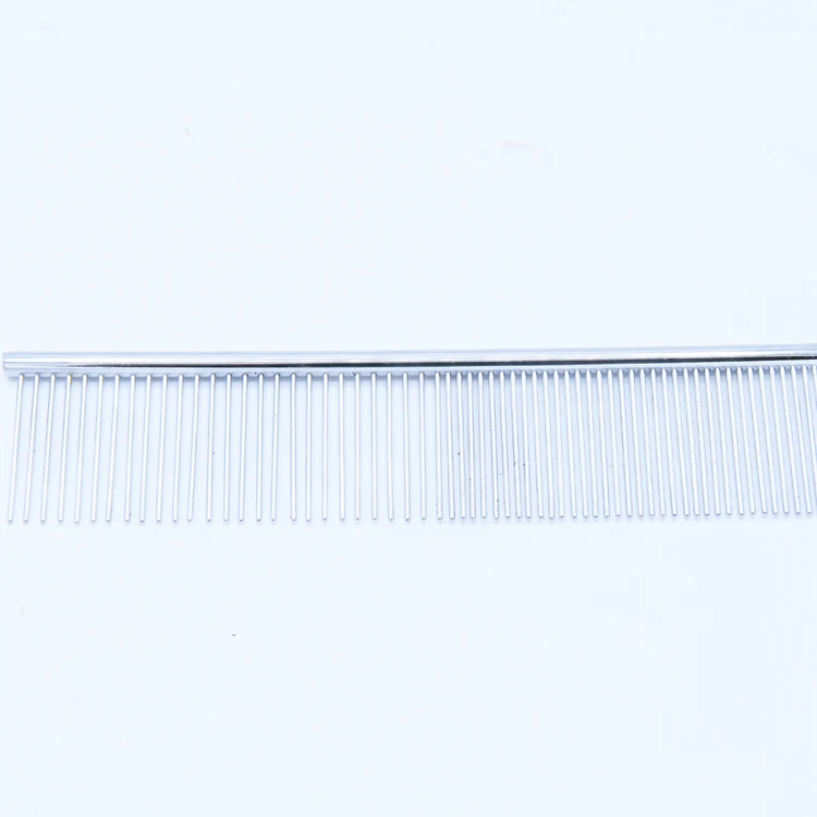 Factory Supplies Dual Use metal Lice Grooming Comb Cat Care Product For Pet Shops