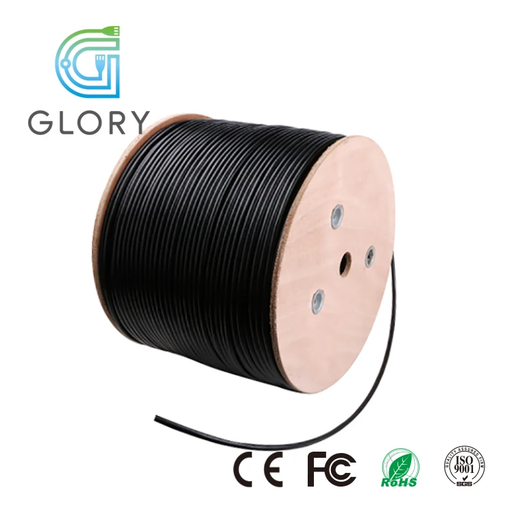 Glory OEM Service Ethernet Bulk Cable Outdoor Waterproof Cat 5e 24awg 1000ft UTP Cat5e Lan Cable