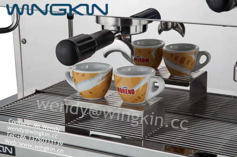 Сенсорный экран Коммерческого использования кофе-машина эспрессо италия стиль 6.6L большой котел