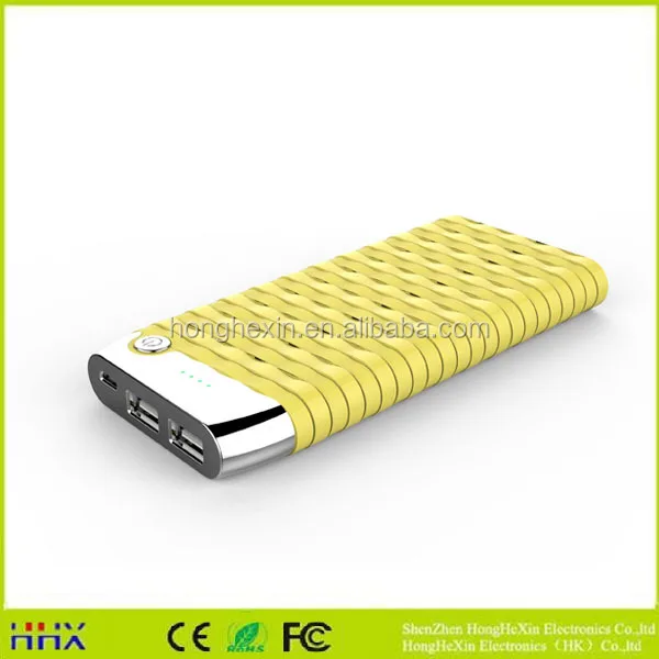 2015 последняя большая емкость 10000 мАч портативный зарядное устройство мобильного питания