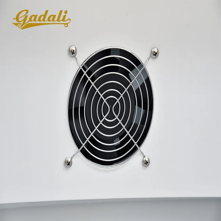 Commercial soft drink refrigerator display double glass door used beverage cooler