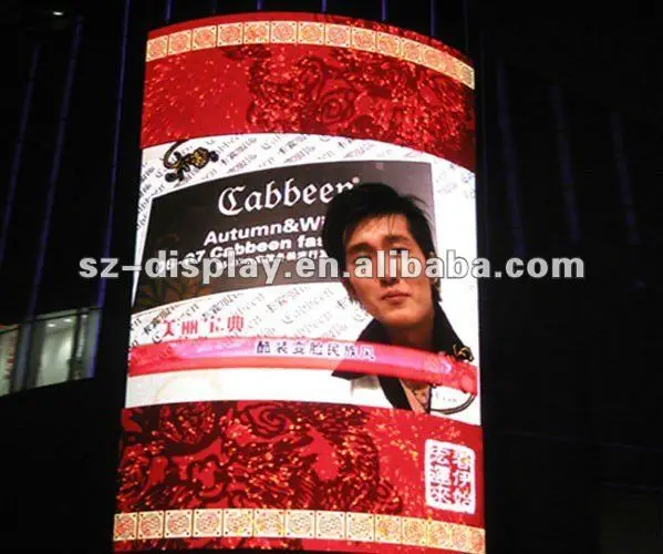 Shenzhen manufacture p10 video outdoor led display full color advertising display