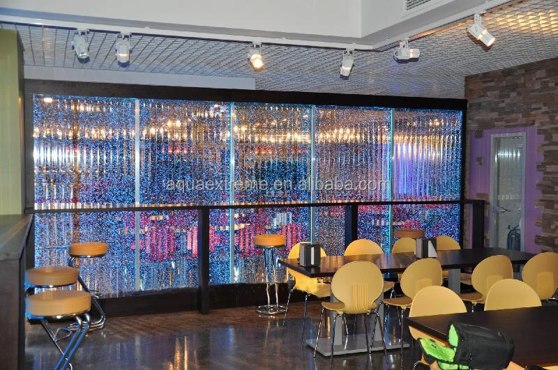 Fantastic LED water bubble wall ,New Decor of 2015 wall divider