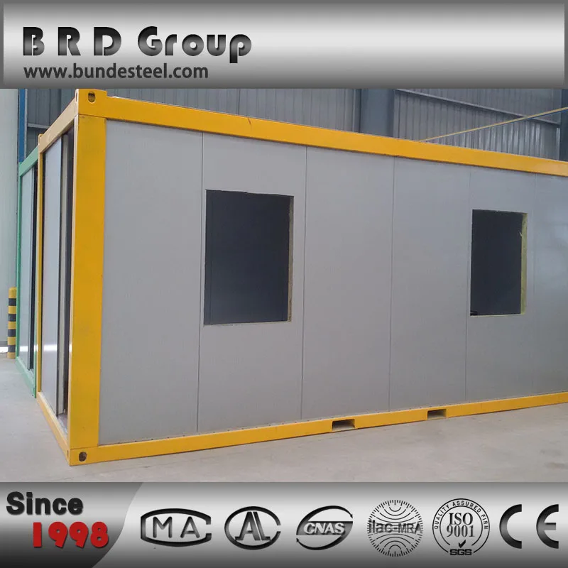 подвижный сборных гостиная контейнер дом на продажу