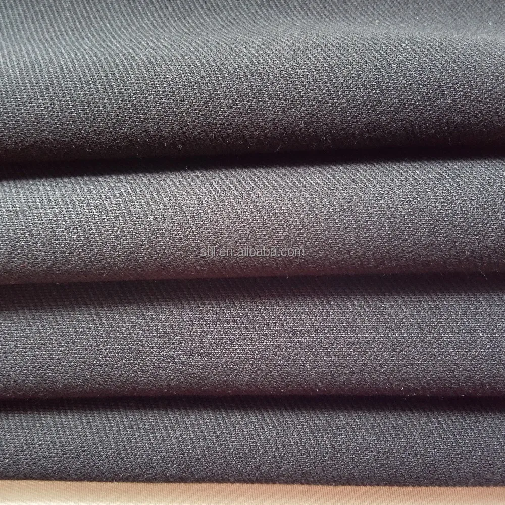 Wholesale 380gsm knit nylon rayon twill fabric, rayon nylon twill fabric for garment