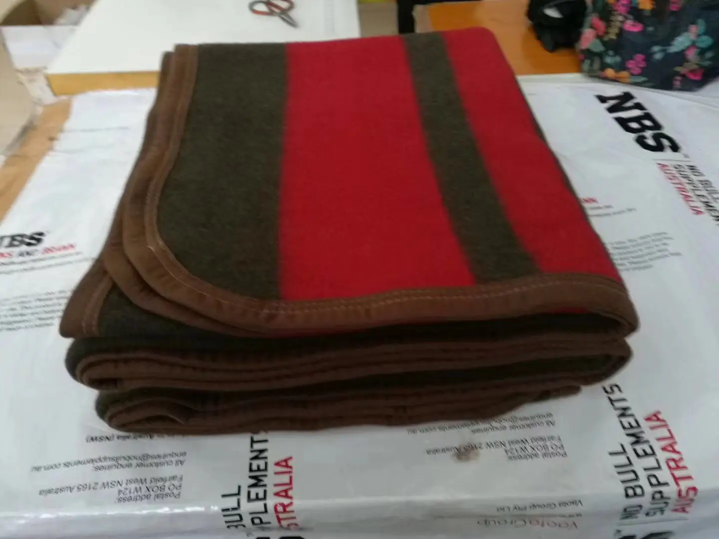 
100% pure mongolian camel wool blanket throw heated airplane blanket 