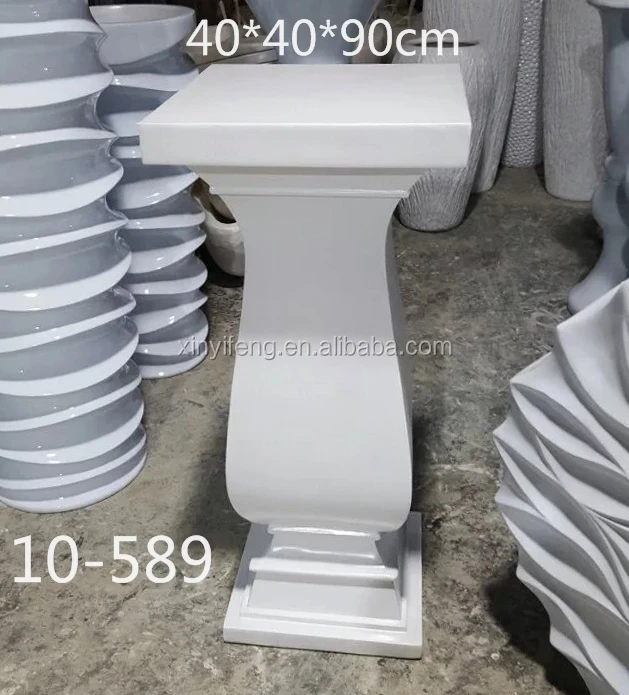 Top Grade Resin Floor Flower-stand Vase Pedestal Wedding Hall Decoration