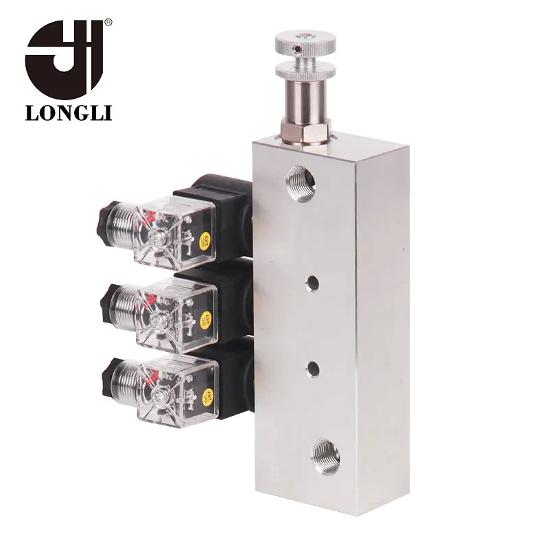 LL12 custom manifold 12v dc hydraulic power pack valve block steering system