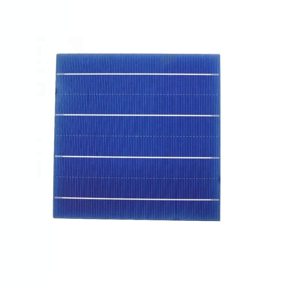 High effciency 4BB 156.75mm polycrysalline solar cell solar panel cheap price