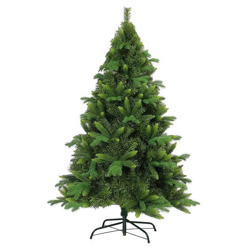 High quality Factory Sell Artificial Tree Led Decorative lighted fibre optic Christmas Tree with pine cone