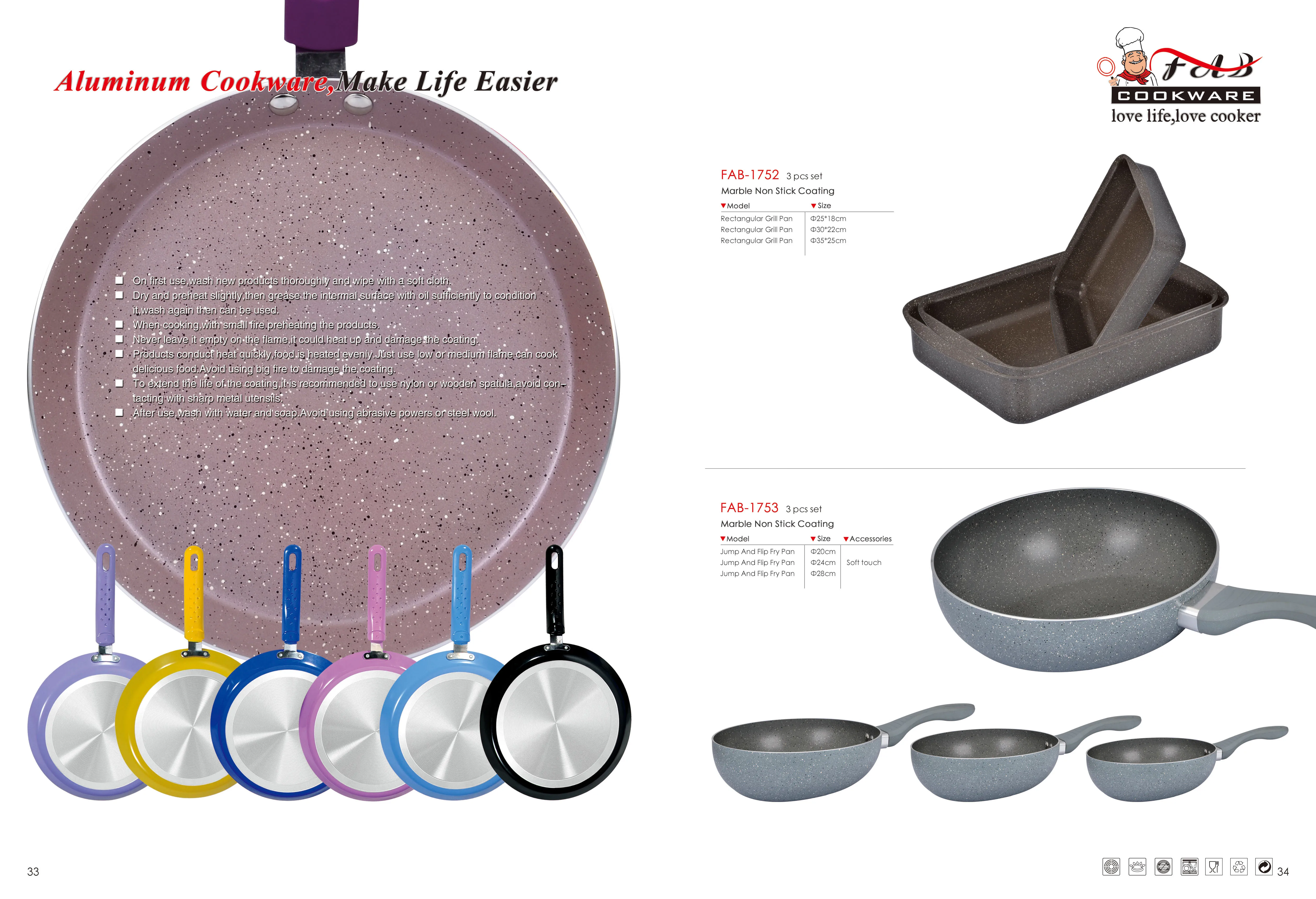 Eco-friendly crepe pan aluminum cookware set Classic Nonstick Hard-Anodized Crepe Pan