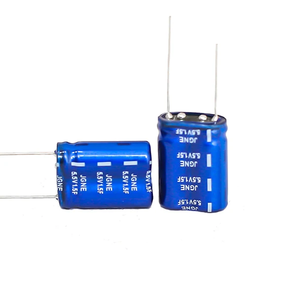 China Factory Price 5.5V 1.5F Ultracapacitor high power density super farad capacitor for GPS auto motorbike