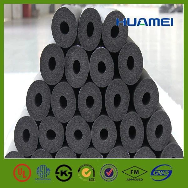 
nbr/pvc raw material rubber sheet/pipe foam insulation 