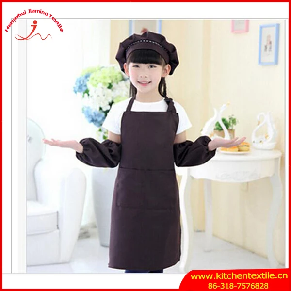 Good selling 100% cotton baby clothes children apron kids apron cooking