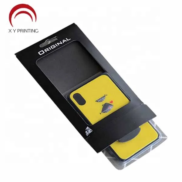 
Factory Custom Wholesale Paper Box Phone Mobile Case Cell Box PVC Packaging 