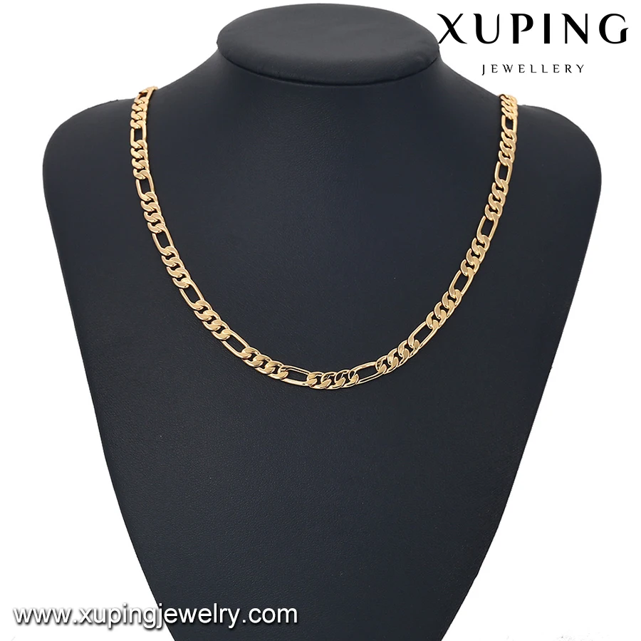 43179 Xuping Jewelry  18K Gold Plated Fashion Chain  Necklace