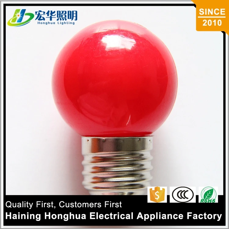 G45 Colour Decorative Light Bulb Round Bulbs Wholesale factory