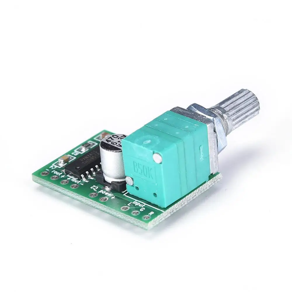 Okystar OEM/ODM 5V PAM8403 звуковая Стандартная плата усилителя мощности постоянного тока 2 канала с модулем управления громкостью