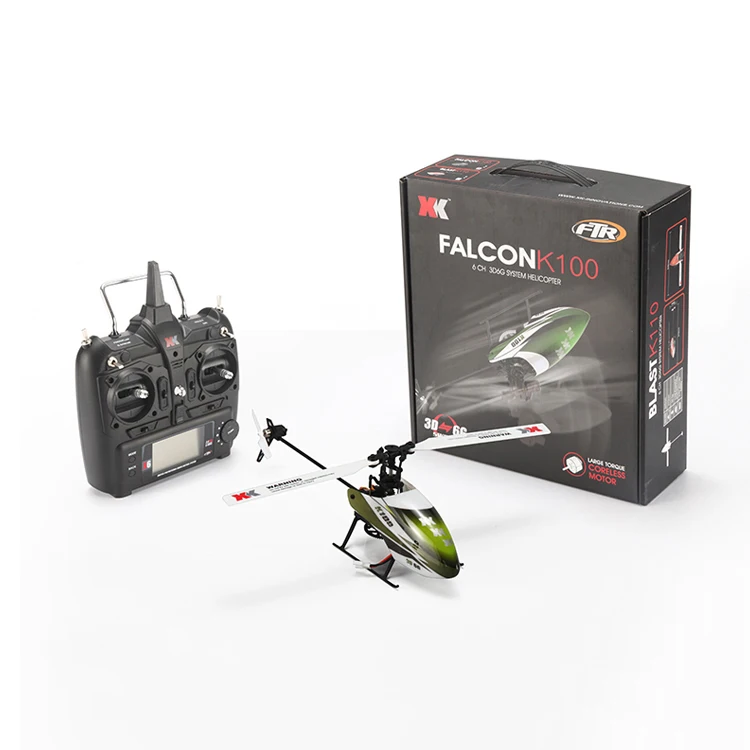Wltoys XK K100 3D6G System 6CH RC helicopter FTR