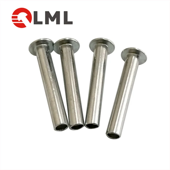 Semi Tubular / Half Hollow Pan Head Aluminium Rivets