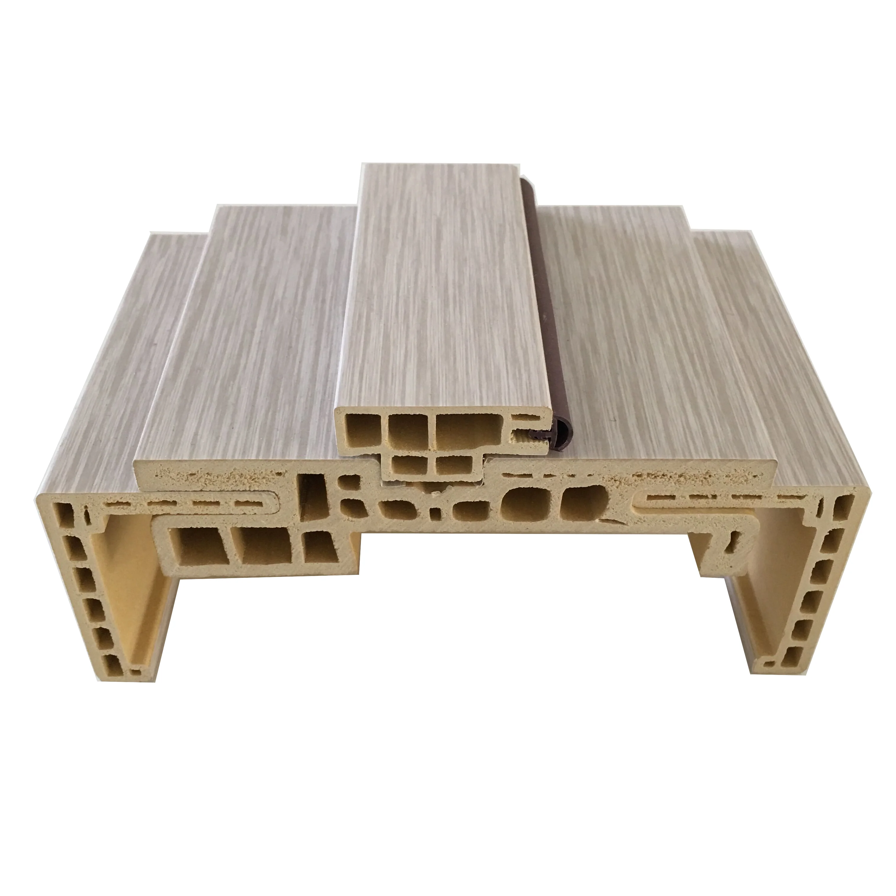 Внутренняя деревянная и МДФ и дверная рама из ДПК