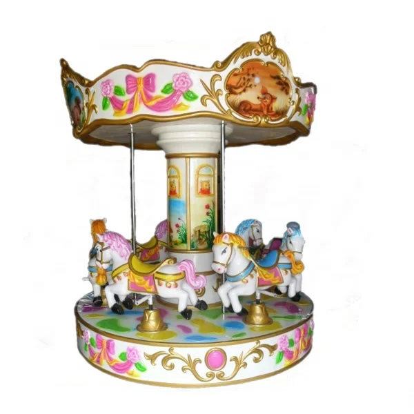 Factory price amusement park huxury carousel electric horses ride carousel for sale