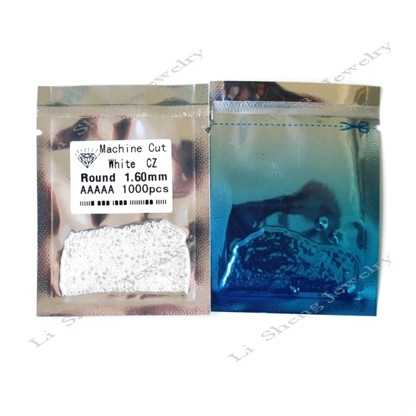 Фианиты класса AAA/AAAAA, 1,6 мм, 1,7 мм, 1,75 мм