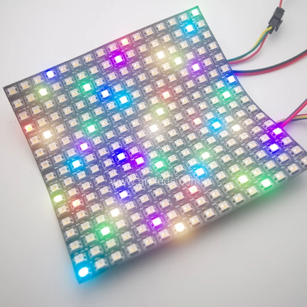 
Silicone coated controllable sk6812 rgbw 4500k led matrix 3000k panel 
