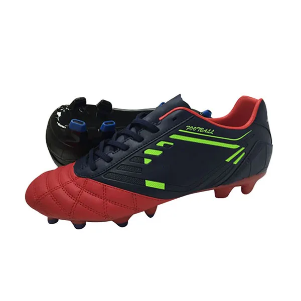 
High quality low price leather popular vietnam football shoes 