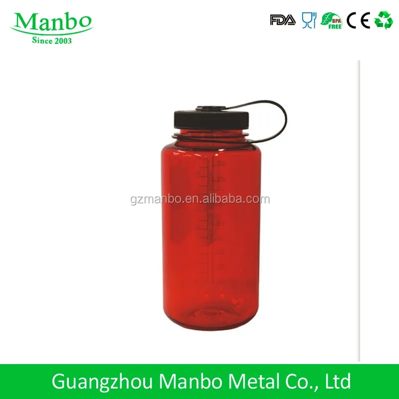 Factory Wholesale Hot Sale BPA Free Wide Tritan 1000ml Plastic Nalgene Water Bottles With Cap