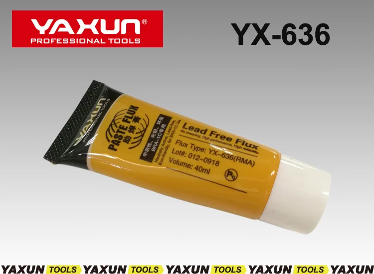 yaxun 636 lead free bga flux welding soldeing flux