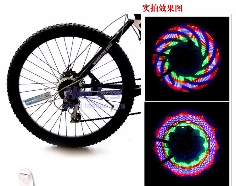 Bike Accessories Wholesale Bike accessories light LED Programmable Led Bicycle Wheel Light