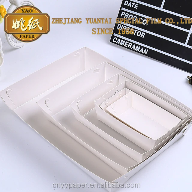 
Custom Disposable Pe Coated Kraft Paper Box/food Paper Box 