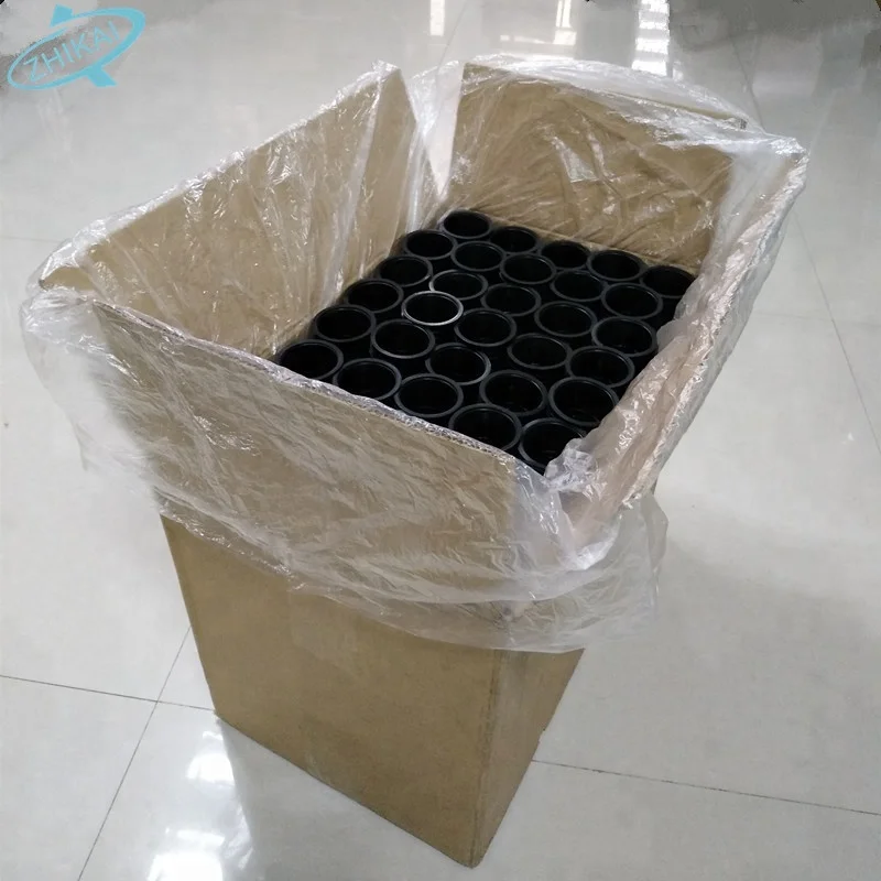 Durable PP white black net pot for hydroponic system