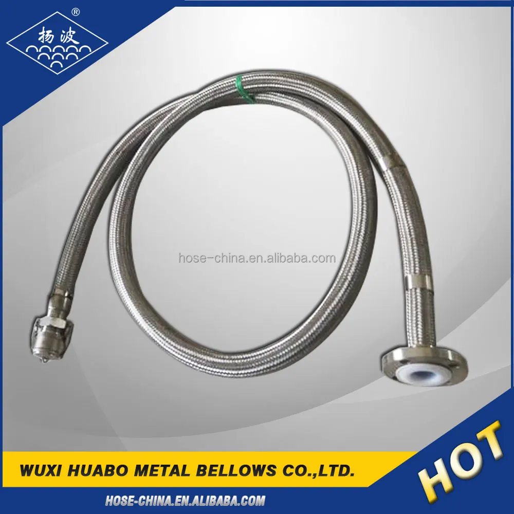 Stainless steel flexible wire braided hose